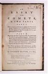 ASTRONOMY  OLIVER, ANDREW. An Essay on Comets.  1772